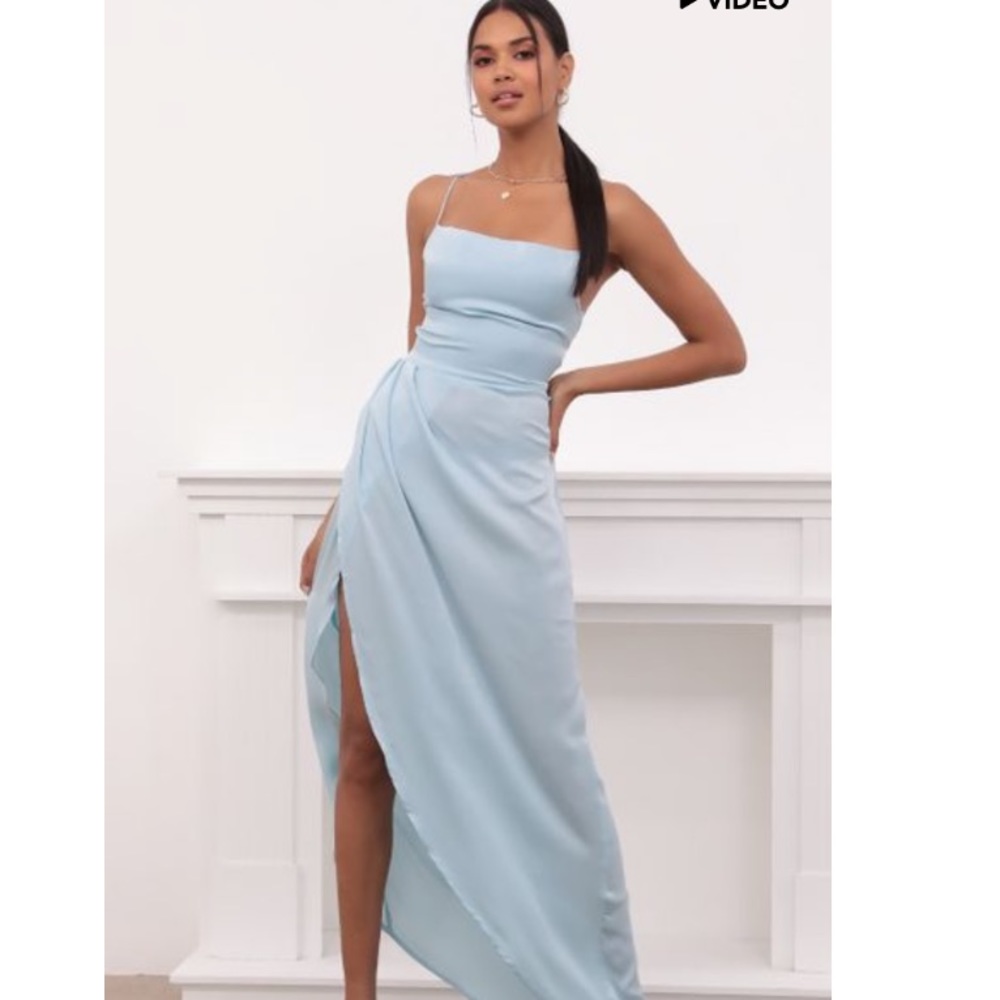 Lucy In the Sky Ciara Satin Luxe Maxi